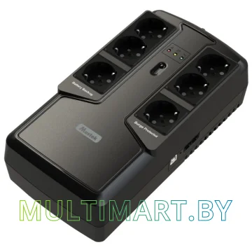 Источник бесперебойного питания Mustek PowerMust 600 Offline Schuko (600-LED-OFF-T10)
